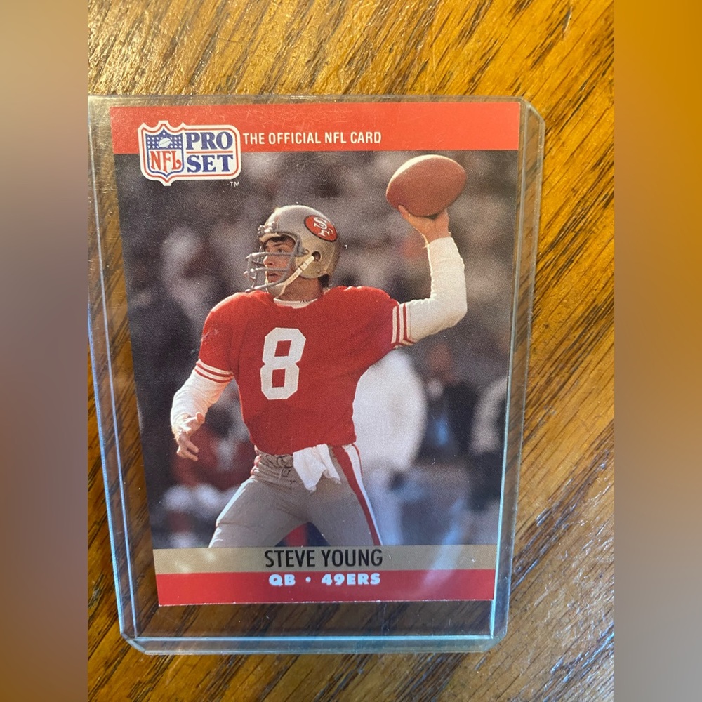 NFL Pro Set Steve Young 49ers Football Card